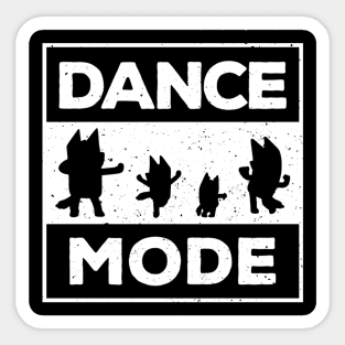 Heeler Dance Mode Sticker